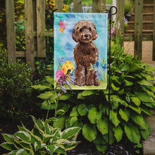 Load image into Gallery viewer, Brown Cockapoo Easter Garden Flag - Outdoor Decorative Yard Flag BB9619GF