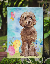 Load image into Gallery viewer, Brown Cockapoo Easter Garden Flag - Outdoor Decorative Yard Flag BB9619GF