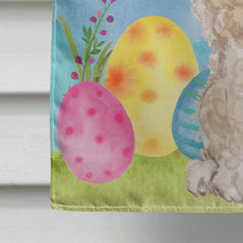 Load image into Gallery viewer, Champagne Cockapoo Easter Flag Canvas House Size BB9620CHF