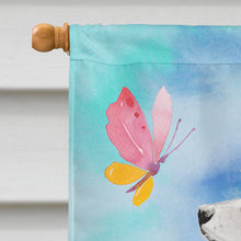 Load image into Gallery viewer, White Standard Poodle Easter Flag Canvas House Size BB9630CHF