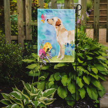 Load image into Gallery viewer, Yellow Labrador #2 Easter Garden Flag - Outdoor Decorative Yard Flag BB9632GF
