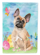 Load image into Gallery viewer, Fawn French Bulldog Easter Flag Canvas House Size BB9637CHF