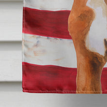 Load image into Gallery viewer, German Boxer Patriotic Flag Canvas House Size BB9640CHF