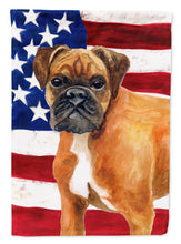 Load image into Gallery viewer, German Boxer Patriotic Garden Flag - Outdoor Decorative Yard Flag BB9640GF