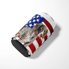 Load image into Gallery viewer, German Shorthaired Pointer Patriotic Can or Bottle Hugger BB9641CC
