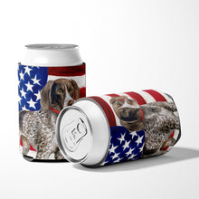 Load image into Gallery viewer, German Shorthaired Pointer Patriotic Can or Bottle Hugger BB9641CC