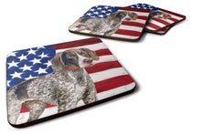 Load image into Gallery viewer, German Shorthaired Pointer Patriotic Foam Coaster  BB9641FC