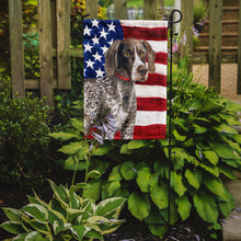 Load image into Gallery viewer, German Shorthaired Pointer Patriotic Garden Flag - Outdoor Decorative Yard Flag BB9641GF