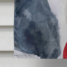 Load image into Gallery viewer, Harlequin Great Dane Patriotic Flag Canvas House Size BB9643CHF