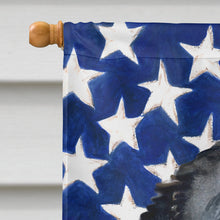 Load image into Gallery viewer, Bernese Mountain Dog Patriotic Flag Canvas House Size BB9645CHF
