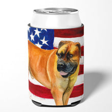Load image into Gallery viewer, Boerboel Mastiff Patriotic Can or Bottle Hugger BB9646CC