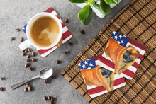 Load image into Gallery viewer, Boerboel Mastiff Patriotic Foam Coaster  BB9646FC