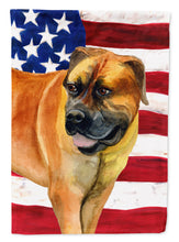 Load image into Gallery viewer, Boerboel Mastiff Patriotic Garden Flag - Outdoor Decorative Yard Flag BB9646GF