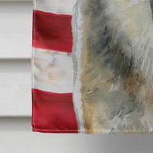 Load image into Gallery viewer, East-European Shepherd Patriotic Flag Canvas House Size BB9649CHF