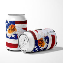 Load image into Gallery viewer, Fox Terrier Patriotic Can or Bottle Hugger BB9650CC
