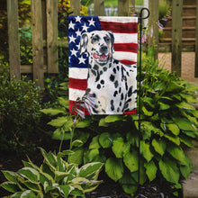 Load image into Gallery viewer, Dalmatian Patriotic Garden Flag - Outdoor Decorative Yard Flag BB9653GF