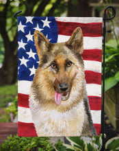 Load image into Gallery viewer, German Shepherd Patriotic Garden Flag - Outdoor Decorative Yard Flag BB9654GF