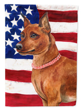 Load image into Gallery viewer, Miniature Pinscher Patriotic Garden Flag - Outdoor Decorative Yard Flag BB9656GF