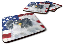 Load image into Gallery viewer, Papillon Patriotic Foam Coaster  BB9657FC