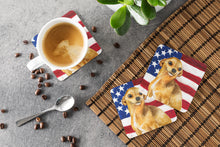 Load image into Gallery viewer, Chihuahua Patriotic Foam Coaster  BB9658FC