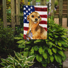 Load image into Gallery viewer, Chihuahua Patriotic Garden Flag - Outdoor Decorative Yard Flag BB9658GF