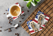 Load image into Gallery viewer, Chinese Crested Patriotic Foam Coaster  BB9659FC