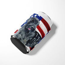 Load image into Gallery viewer, Giant Schnauzer Patriotic Can or Bottle Hugger BB9660CC