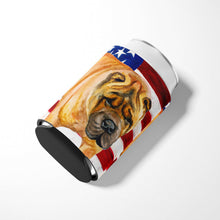 Load image into Gallery viewer, Shar Pei Patriotic Can or Bottle Hugger BB9661CC