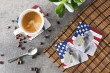 Load image into Gallery viewer, Shih Tzu Patriotic Foam Coaster  BB9666FC