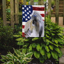 Load image into Gallery viewer, Shih Tzu Patriotic Garden Flag - Outdoor Decorative Yard Flag BB9666GF