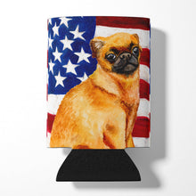 Load image into Gallery viewer, Small Brabant Griffon Patriotic Can or Bottle Hugger BB9667CC