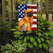Load image into Gallery viewer, Small Brabant Griffon Patriotic Garden Flag - Outdoor Decorative Yard Flag BB9667GF
