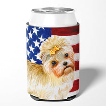 Load image into Gallery viewer, Morkie Patriotic Can or Bottle Hugger BB9668CC