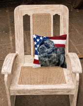 Load image into Gallery viewer, Newfoundland Patriotic Fabric Decorative Pillow BB9671PW1818