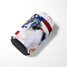 Load image into Gallery viewer, Borzoi Patriotic Can or Bottle Hugger BB9672CC