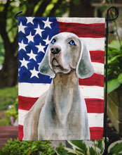 Load image into Gallery viewer, Weimaraner Patriotic Garden Flag - Outdoor Decorative Yard Flag BB9674GF