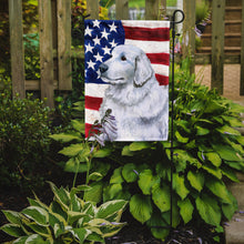 Load image into Gallery viewer, Maremma Sheepdog Patriotic Garden Flag - Outdoor Decorative Yard Flag BB9675GF