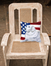 Load image into Gallery viewer, Maremma Sheepdog Patriotic Fabric Decorative Pillow BB9675PW1818