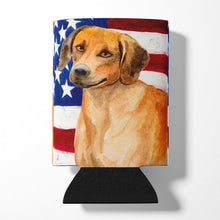 Load image into Gallery viewer, Rhodesian Ridgeback Patriotic Can or Bottle Hugger BB9676CC