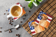 Load image into Gallery viewer, Rhodesian Ridgeback Patriotic Foam Coaster  BB9676FC
