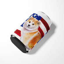 Load image into Gallery viewer, Shiba Inu Patriotic Can or Bottle Hugger BB9678CC
