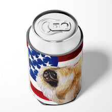Load image into Gallery viewer, Pekingese Patriotic Can or Bottle Hugger BB9681CC