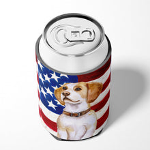 Load image into Gallery viewer, Beagle Patriotic Can or Bottle Hugger BB9686CC