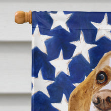 Load image into Gallery viewer, Beagle Patriotic Flag Canvas House Size BB9686CHF