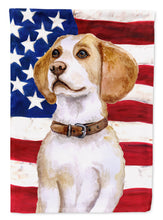 Load image into Gallery viewer, Beagle Patriotic Flag Canvas House Size BB9686CHF