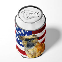Load image into Gallery viewer, Brussels Griffon Patriotic Can or Bottle Hugger BB9687CC
