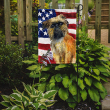 Load image into Gallery viewer, Brussels Griffon Patriotic Garden Flag - Outdoor Decorative Yard Flag BB9687GF