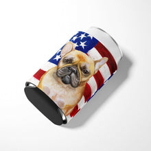 Load image into Gallery viewer, French Bulldog Patriotic Can or Bottle Hugger BB9688CC