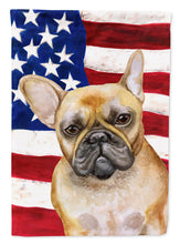 Load image into Gallery viewer, French Bulldog Patriotic Garden Flag - Outdoor Decorative Yard Flag BB9688GF