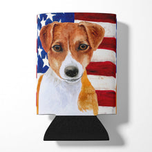 Load image into Gallery viewer, Jack Russell Terrier Patriotic Can or Bottle Hugger BB9689CC